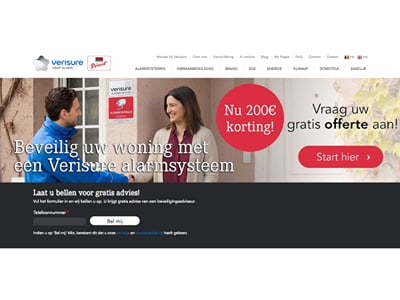 Verisure — Leads : +20 % en Belgique, ×1,75 aux Pays-Bas - Growth Marketing