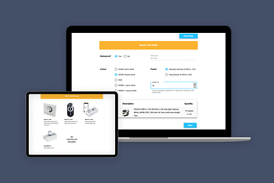 Step-by-step Order Calculator PWA - E-commerce