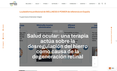 Wellness Forum - Création de site internet