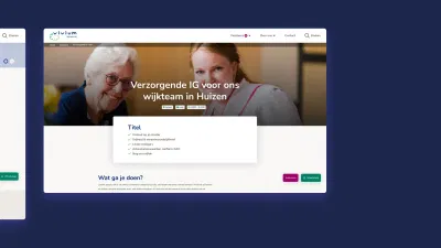 Nieuwe 'Werk voor Ons' Website voor Vivium - Website Creation