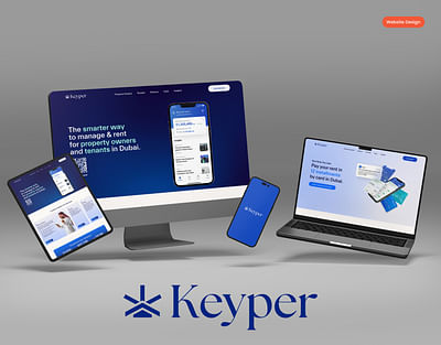 Keyper Website Creation and Designing - Branding & Positionering