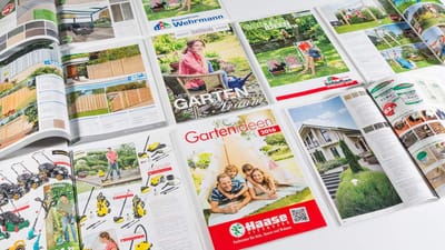 Katalog Gestaltung | EUROBAUSTOFF Gartenkatalog - Markenbildung & Positionierung