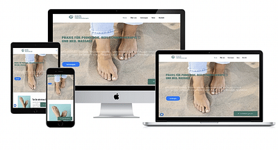 Website for Podo Reflex - Référencement naturel