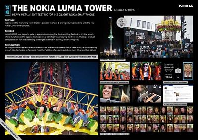 NOKIA LUMIA TOWER - Werbung