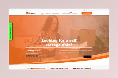 Self Storage Website - Création de site internet