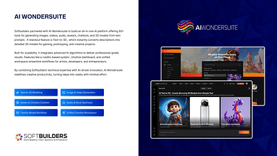 AI Wondersuite Multi-Tool Creative AI Platform with Text to 3D - Artificial Intelligence