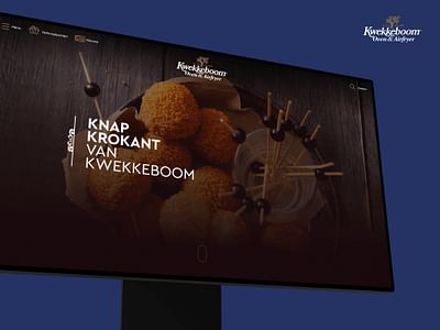Nieuwe corporate website Kwekkeboom - Website Creatie