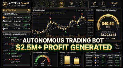 AI-Powered Autonomous Trading Bot - Desarrollo de Software