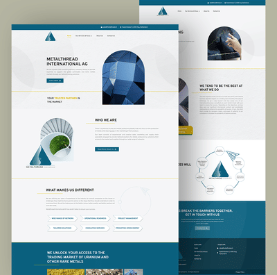 METALTHREAD INTERNATIONAL AG - Website Creation
