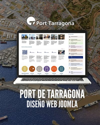 Diseño web del Port de Tarragona - SEO