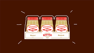 Animation for Bister & the Belgian mustard museum - Motion Design