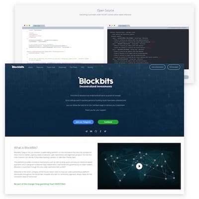 Blockbits - Application web
