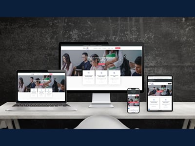 Spoudes sti Voulgaria — brand and website for study in Bulgaria - Webseitengestaltung