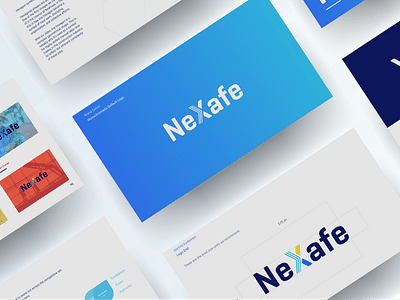Branding design pour Nexafe par Zerda Digital - Reclame