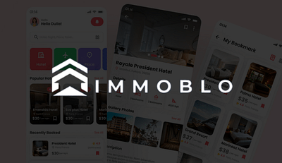 Mobile App for Immoblo - Référencement naturel