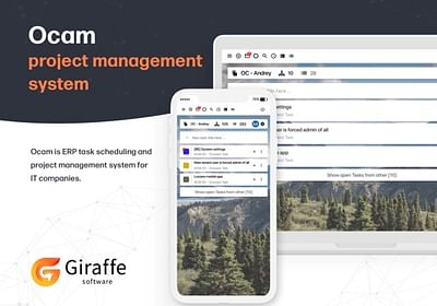 Ocam - task schedule and project management system - Mobile App