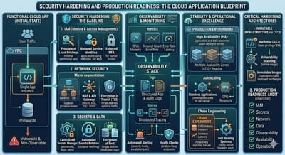 Security Hardening and Production Readiness for Cloud Applications - Desarrollo de Software