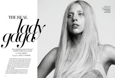 THE REAL LADY GAGA - Reclame