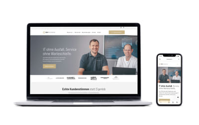 Website & Markenauftritt für EDV Rieseberg - Identidad Gráfica