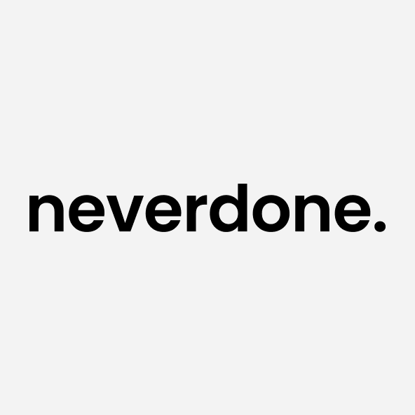 neverdone.