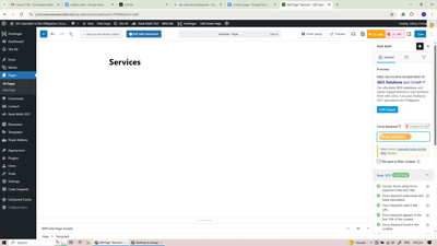 SEO Services Page Indexing Success – JCcorcuera - SEO