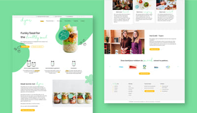 DJAR website, order platform & digital marketing - Création de site internet