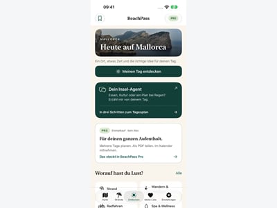 BeachPass Mallorca: Strand-App für iOS und Android - App móvil