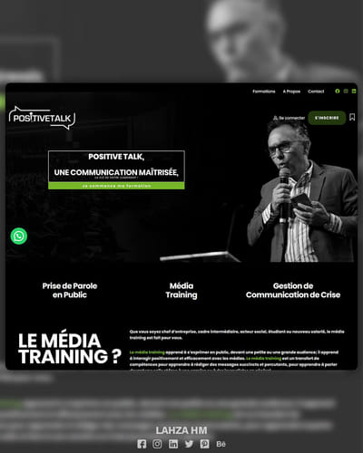Siteweb WordPress Dynamique | Vente Des Formations - Ergonomy (UX/UI)