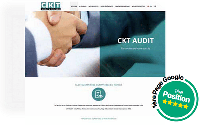 Référencement Naturel : CKT AUDIT - Stratégie digitale