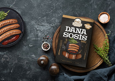 Amasya Et BBQ Sausage Package Design - Graphic Design