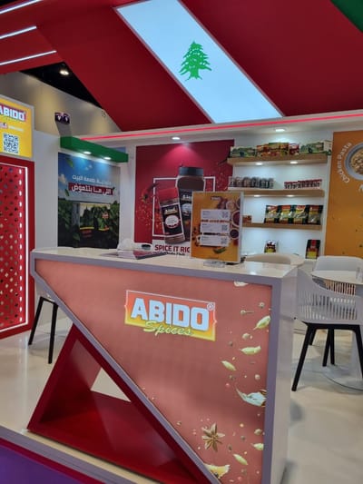 Abido Booth Design - Dubai event - Graphic Design