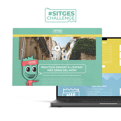 Sitges Sport Challenge - Desarrollo web UI/UX - Creación de Sitios Web