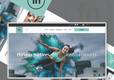 Fitness Nation - Web Applicatie