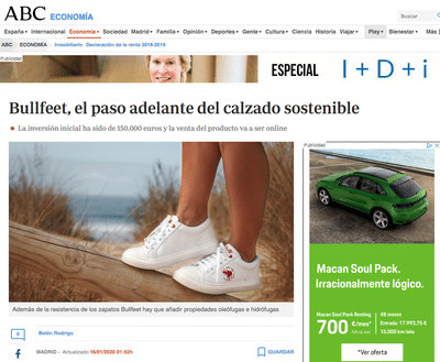 Lanzamiento marca de calzado ecológico - Relaciones Públicas (RRPP)