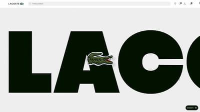 Lacoste Heritage - Site web immersif et storytelling digital - Design & graphisme