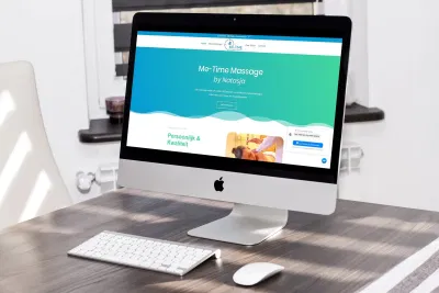 Nieuwe website Me-time Massage - Création de site internet