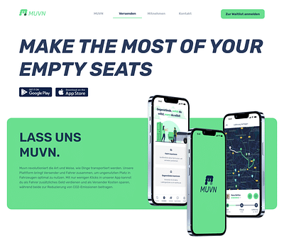 MUVN Mobility App - Mobile App