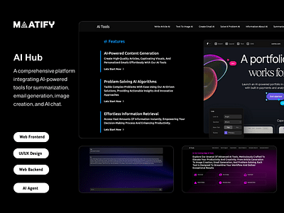 AI Tools – Unified AI-Powered Platform - Web Application