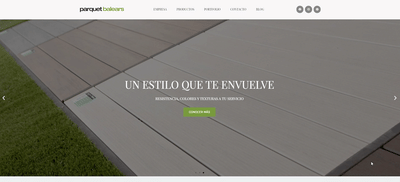 Parquet Balears - Creación de Sitios Web