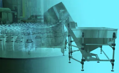 3D-Animation einer Flaschensortieranlage - 3D