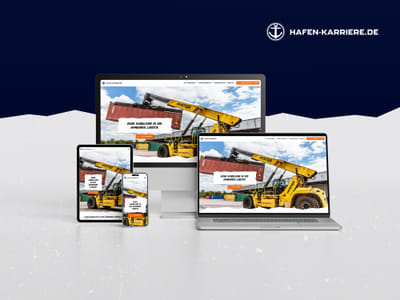 Karriere Portal Hafen-Karriere.de - Design & graphisme