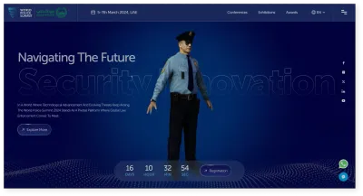 Next-Gen Website for Dubai Police - Création de site internet