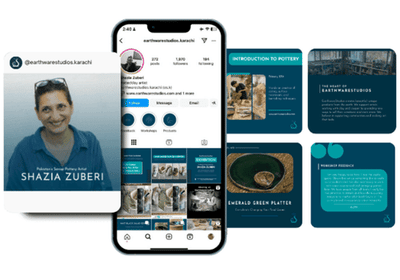 Creative Social Media Strategy & Visual Storytelling - Website Creatie