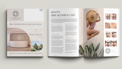 Plastic Surgeon Direct Mail 24-Page Magazine - Marketing
