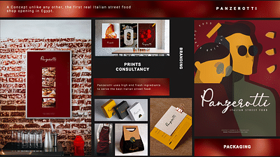 Panzerotti - Brand Design - Graphic Design