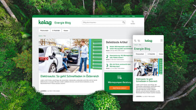 Mehr Energie mit Content Commerce für Kelag - Content-Strategie