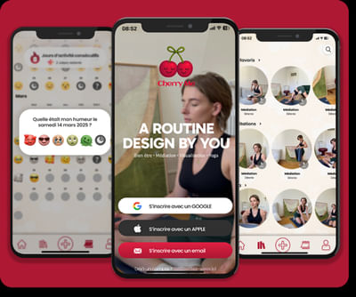 Application mobile -  Cherry me - Mobile App