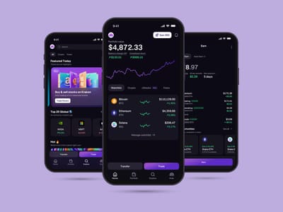 Crypto Trading & Investment App - Mobile App