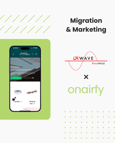 Shopaufbau/Migration SiWAVE - Webseitengestaltung
