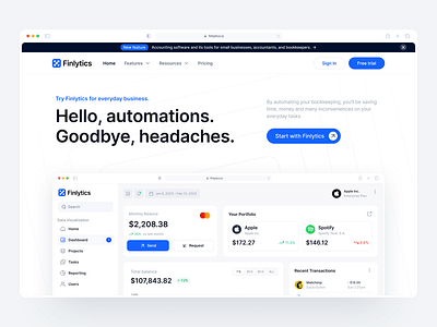 Design For Fintech Startup - Aplicación Web
